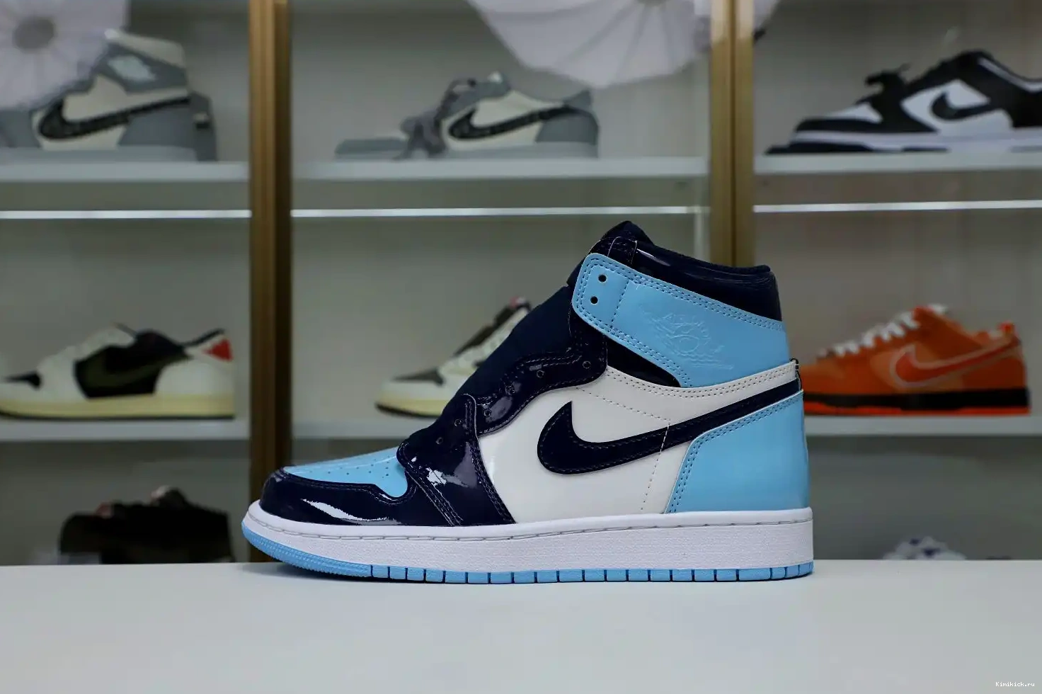 'BLUE CHILL' 1 Kimikick OG JORDAN WMNS RETRO AIR HIGH 0529